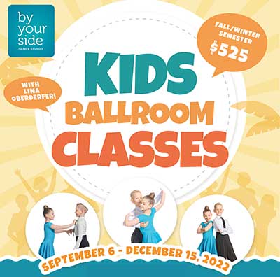 Ballroom Dance Classes for Kids – Starting September 6th
