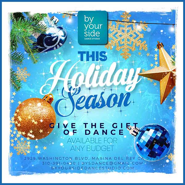 Holiday Dance Class Gift Certificate