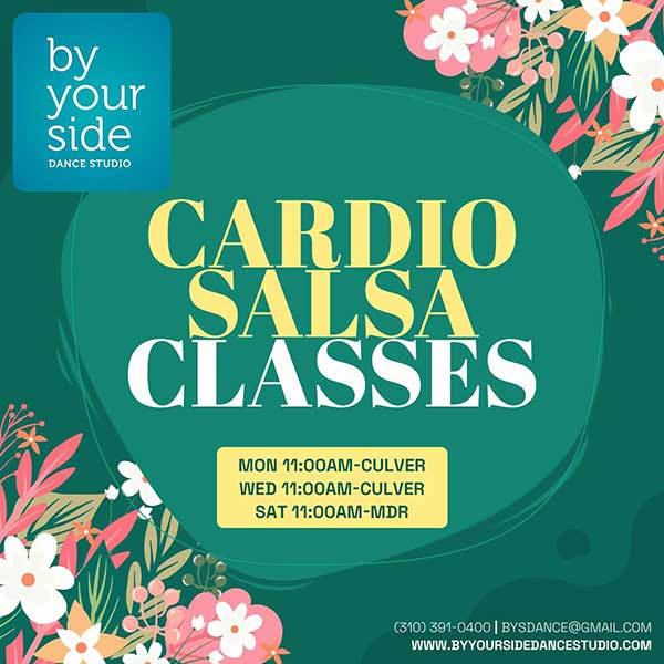 Take a fun Cardio Salsa class and let the rhythm guide you to a healthier you!