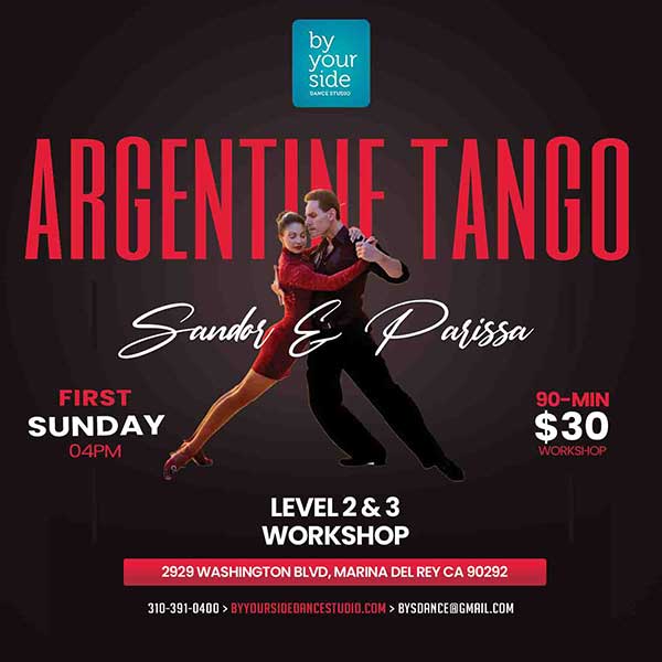 Sandor & Parissa Argentine Tango Dance Workshop