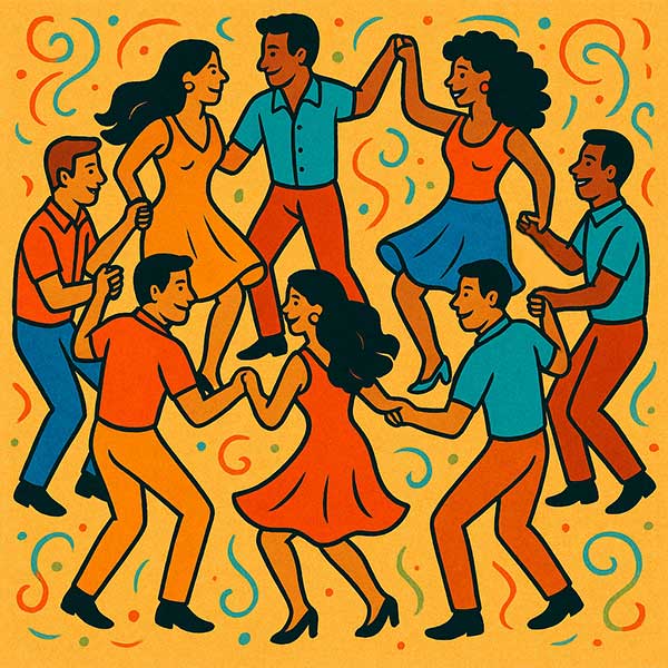 rueda de casino salsa rueda classes in Los Angeles