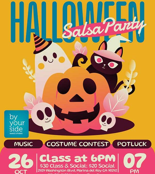 👻 Don’t Miss Our Salsa & Bachata Halloween Party – Sunday, October 26th @ 7 pm