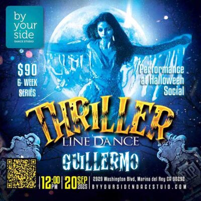 👻 Learn Michael Jackson’s Thriller Line Dance – 6 Week Halloween Performance Series Starting Saturday, September 20th 🎃