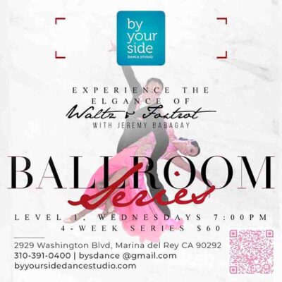 🕺💃 4-Week Level 1 Ballroom Series – Learn the Waltz and Foxtrot – Only $60 – Starting Wednesday, October 1st