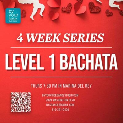 🕺💃 4-week Bachata Dance Class Series Level 1 – Only $60 – Starting Thursday, February 5th