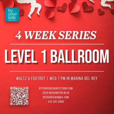 🕺💃 4-Week Level 1 Ballroom Dance Class Series (Waltz & Foxtrot) – Only $60 – Starting Wednesday, February 4th