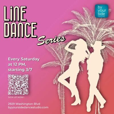🕺💃 4-week Line Dance Series with Guillermo – Only $60 – Starting Saturday, March 7th