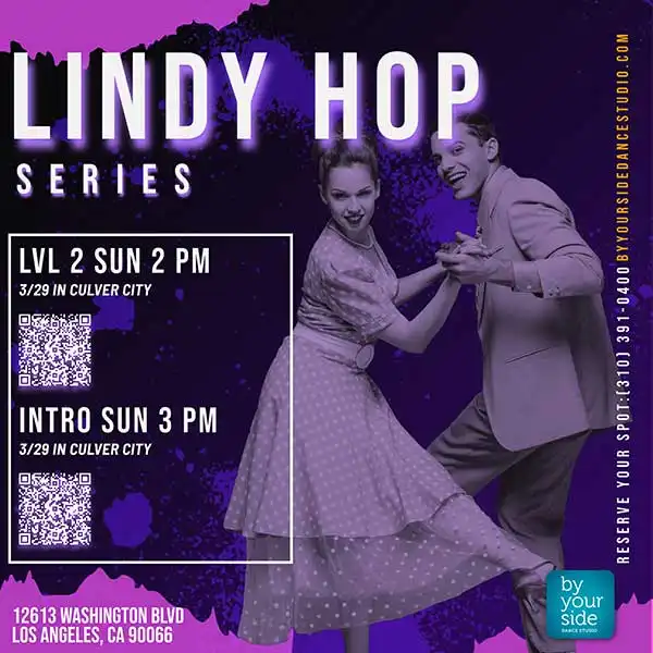 Lindy Hop Dance Class Series