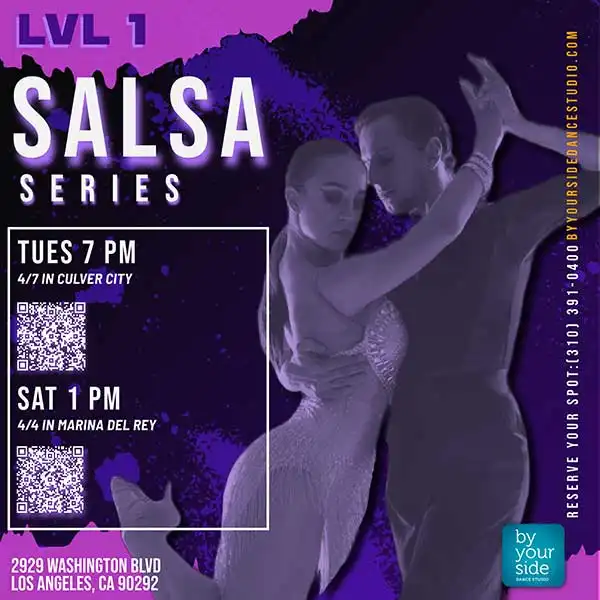 Salsa Dance Class Series Level 1
