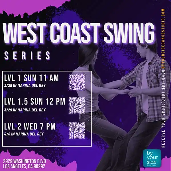 West Coast Swing Dance Class Series