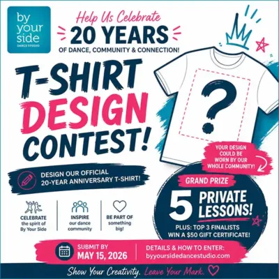 🎨👕 Design the Shirt Everyone Will Wear! Join Our 20-Year Anniversary T-Shirt Contest!