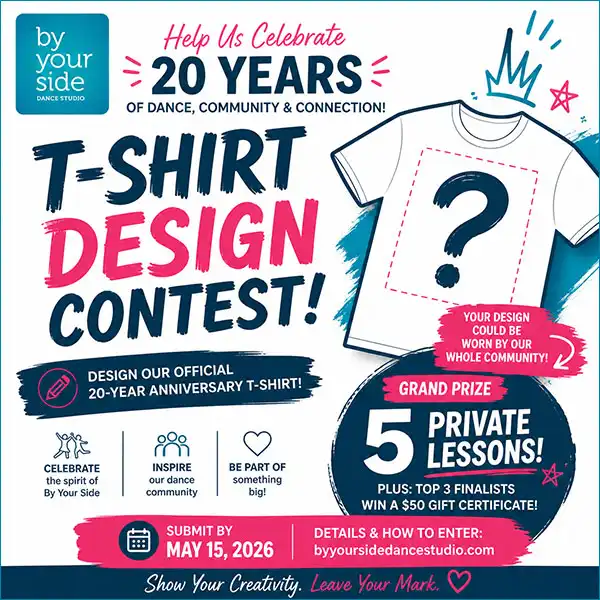 🎨👕 Design the Shirt Everyone Will Wear! Join Our 20-Year Anniversary T-Shirt Contest!