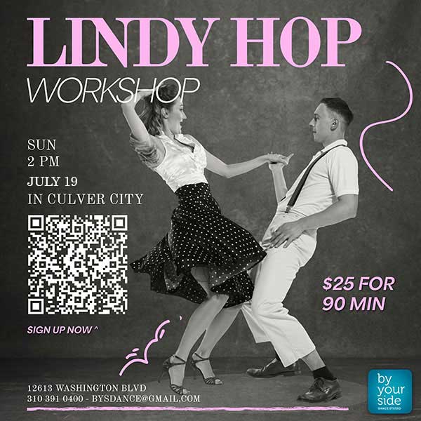 Lindy Hop Dance Class Workshop