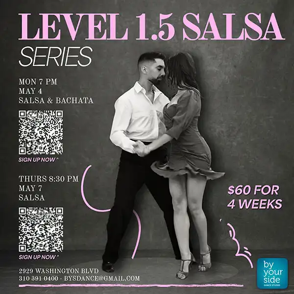Salsa Dance Class Series Level 1.5