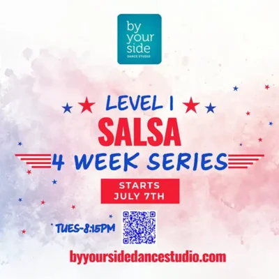 🎉 Unbeatable Value: 4 Weeks of Dance Fun!🕺💃 Salsa Series Level 1 – Only $60 – Starting Tuesday, July 7th