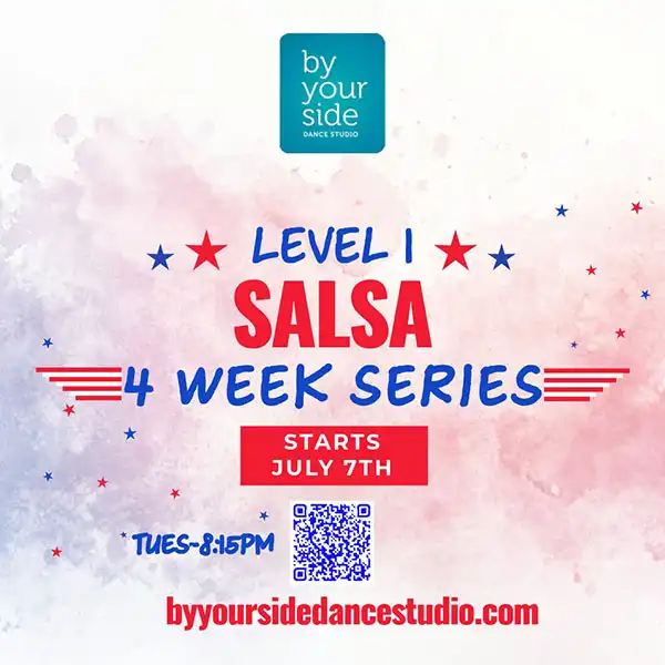 🎉 Unbeatable Value: 4 Weeks of Dance Fun!🕺💃 Salsa Series Level 1 – Only $60 – Starting Tuesday, July 7th