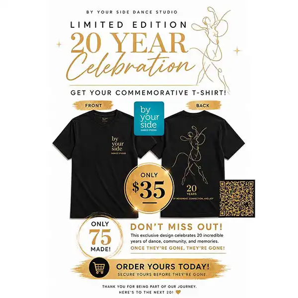 By Your Side 20th Anniversary T-Shirt