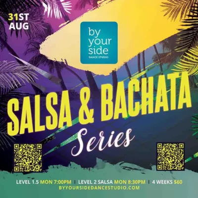 ๐ Unbeatable Value: 4 Weeks of Dance Fun!๐บ๐ 4-week Salsa & Bachata Series L 1.5 and Salsa L 2 – Only $60 – Starting Monday, August 31st