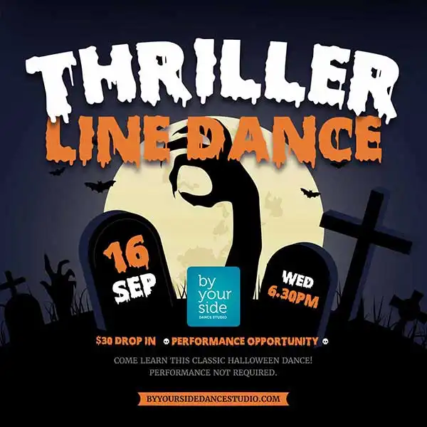 Michael Jackson's Thriller Line Dance Class